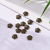 Tibetan Style Bead Caps TIBEB-A24621-AB-FF-6