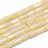 Electroplate Glass Beads Strands EGLA-Q101-B04-1