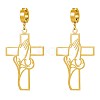 201 Stainless Steel Clip-on Earrings FS-WGD509B-05-1