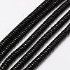 Imitation Amber Resin Heishi Beads Strands X-RESI-A009G-6mm-03-1