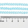 Baking Paint Transparent Glass Beads Strands DGLA-F029-J4mm-10-5