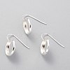 304 Stainless Steel Earring Hooks STAS-F227-22C-S-1