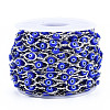 304 Stainless Steel Textured Oval Cable Chains CHS-T003-33P-02-2