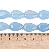 Natural White Jade Beads Strands G-Z105-B01-01B-5