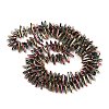 Electroplate Glass Beads Strands GLAA-K061-04A-FB01-2