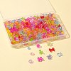 150G 10 Style Transparent Acrylic Beads TACR-FS0001-31-2