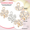 60Pcs 2 Colors Alloy Pendants FIND-DC0001-84-4