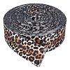 Polyester Leopard Printed Ribbons DIY-WH0632-86-1