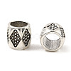 Tibetan Style Alloy European Beads FIND-E041-18AS-2
