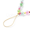 Word LOVE Acrylic Mobile Straps HJEW-YW0001-04-2