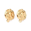 Ion Plating(IP) 304 Stainless Steel Stud Earring Finding STAS-C059-09G-1