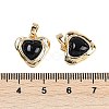 Brass Charms KK-U043-51G-03-3