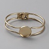Brass Hinged Bangle Makings MAK-WH0011-13A-G-1