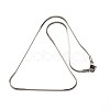 Tarnish Resistant 304 Stainless Steel Herringbone Chain Necklaces NJEW-N0047-08-2
