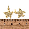 Brass Micro Pave Cubic Zirconia Pendants KK-A271-02G-G-3