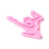 Dancer Pendant Silhouette Silicone Statue Molds DIY-F104-03-1