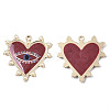 Printed Alloy Pendants X-ENAM-S016-69D-2