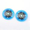Glass Cabochons GGLA-L012-25mm-19-1