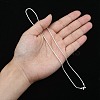 Brass Round Snake Chain Necklaces NJEW-BB10864-20-6