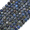 Natural Dumortierite Beads Strands G-K389-A73-01-1