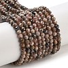 Argentina Natural Rhodonite Beads Strands G-G140-A01-02-1