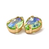 Moonlight Effect Teardrop Sew on Rhinestone GLAA-P055-03B-G03-3