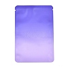 Two Tone Rectangle Plastic Zip Top Gift Bags OPP-C003-01B-04-2