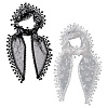 2Pcs 2 Colors Cloth Polyester Headbands for Woman OHAR-CY0001-03-1