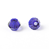 Faceted Bicone Imitation Crystallized Crystal Glass Beads X-G22QS072-2