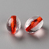 Transparent Acrylic Beads TACR-S154-14A-2