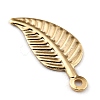 Brass Pendants KK-O131-16G-3