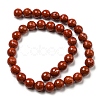 Natural Red Jasper Beads Strands G-E571-43B-3