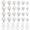 Tarnish Resistant 304 Stainless Steel Lobster Claw Clasps STAS-LP0002-12-1