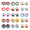 30Pcs Halloween Glass Cabochons GLAA-FH0001-81-1
