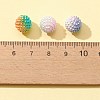 50Pcs 5 Colors Imitation Pearl Acrylic Beads OACR-FS0001-18-2