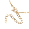 Brass Slider Necklace Makings AJEW-JB01275-01-3