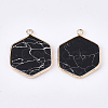 Synthetic Turquoise Pendants G-S344-89A-2