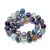 Natural Fluorite Beads Strands G-K245-A10-06-2