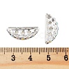 Rack Plating Brass Rhinestone Spacer Beads X-KK-S379-14P-A-2