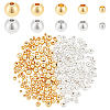 300Pcs 2 Colors 5 Sizes Rack Plating Brass Beads KK-PH0006-43-7