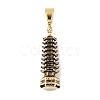 304 Stainless Steel Big Pendants STAS-K283-29AG-1