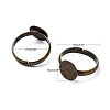 Brass Pad Ring Base Findings EC022-NFAB-7