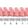 Synthetic Coral Dyed Carved Beads Strands CORA-K009-04A-4