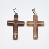 Natural Carnelian Pendants G-T122-18F-2