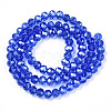 Electroplate Glass Beads Strands EGLA-A034-T10mm-A32-3