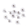 304 Stainless Steel Bullet Clutch Earring Backs STAS-I016-3