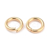Rack PlatingBrass Open Jump Rings KK-O139-18B-G-2