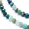 Natural Chrysocolla Beads Strands X-G-G823-13-3.5mm-3