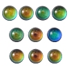 Translucent Glass Cabochons GLAA-YW0001-50-1