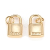 Brass Charms KK-Q765-02G-2